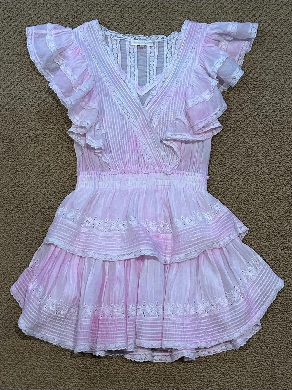 love shack fancy gwen mini dress LoveShackFancy Gwen Dress  UFO No More